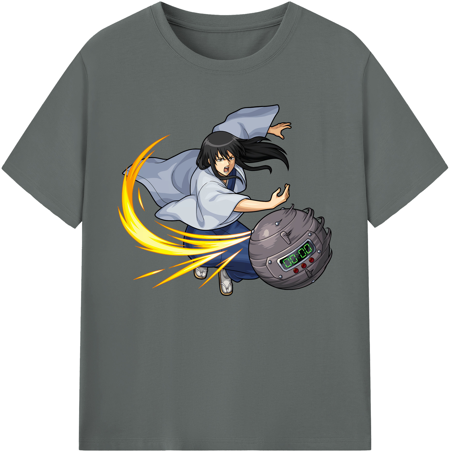 （画像用） ぎんたま 坂田銀時（さかたぎんとき） 神楽 志村新八（しむら しんぱち） GINTAMA Sakata Gintoki Kagura Shimura Shinpachi 綿100％ メンズ半袖Tシャツ｜肌触りやわらか＆通気性